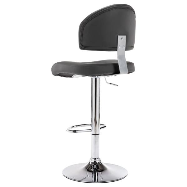 Barhocker Grau Kunstleder