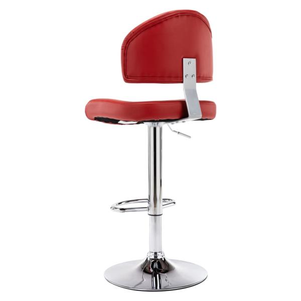 Barhocker Weinrot Kunstleder