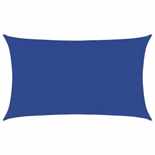 Sonnensegel 160 g/m² Rechteckig Blau 5x8 m HDPE