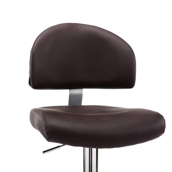 Barhocker Braun Kunstleder
