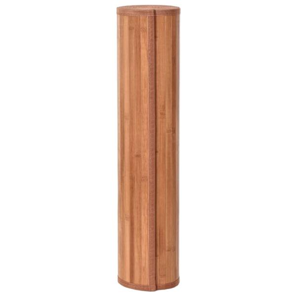 Teppich Rechteckig Braun 60x400 cm Bambus