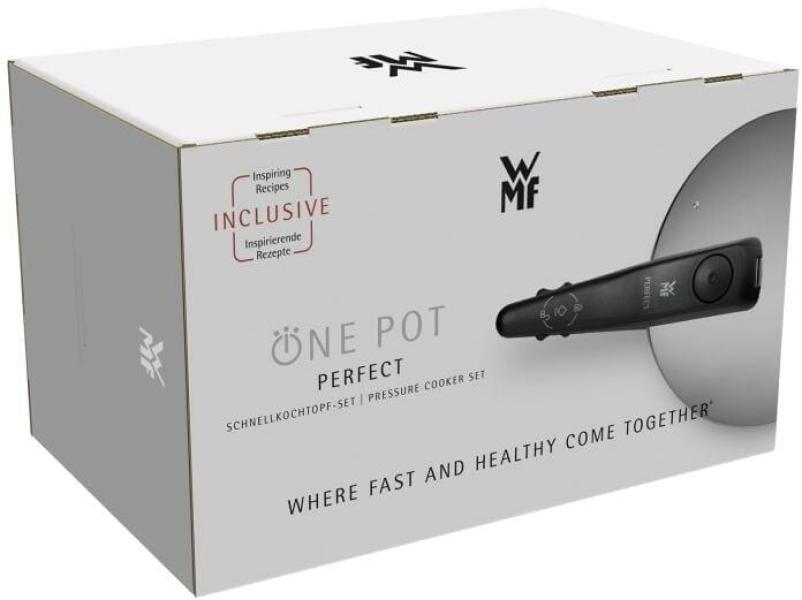 WMF Perfect One Pot Schnellkochtopf-Set, 22 cm, 4,5 Liter und 3,0 Liter