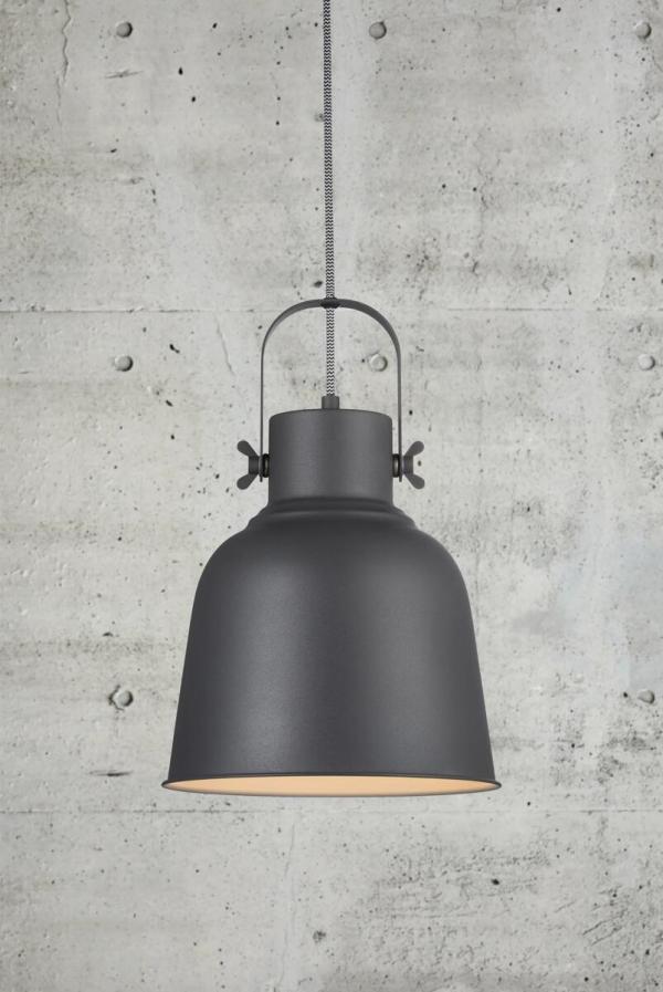 Nordlux Adrian 25 Pendelleuchte, E27, 40W, anthrazit (48793003)