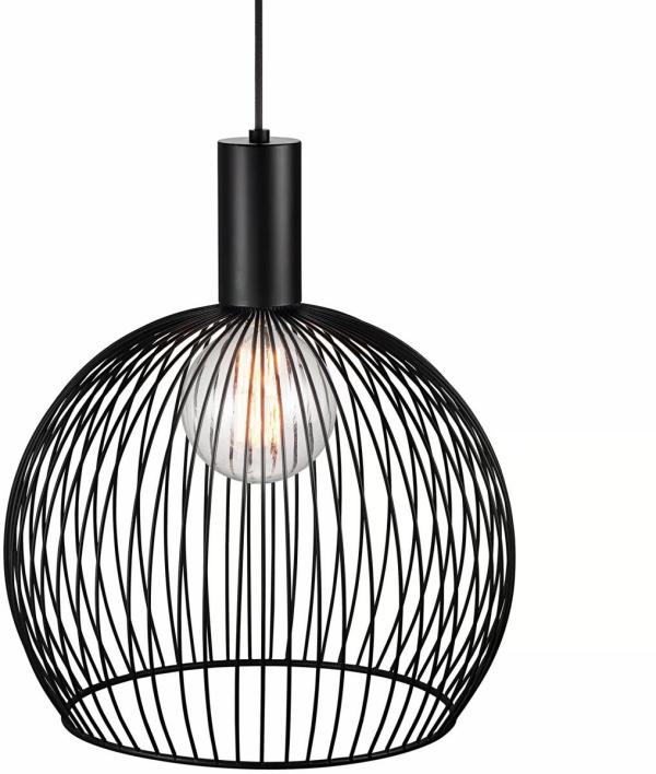 ARDEBO.de Nordlux Aver 40 Pendelleuchte, E27, 60W, schwarz (84253003)
