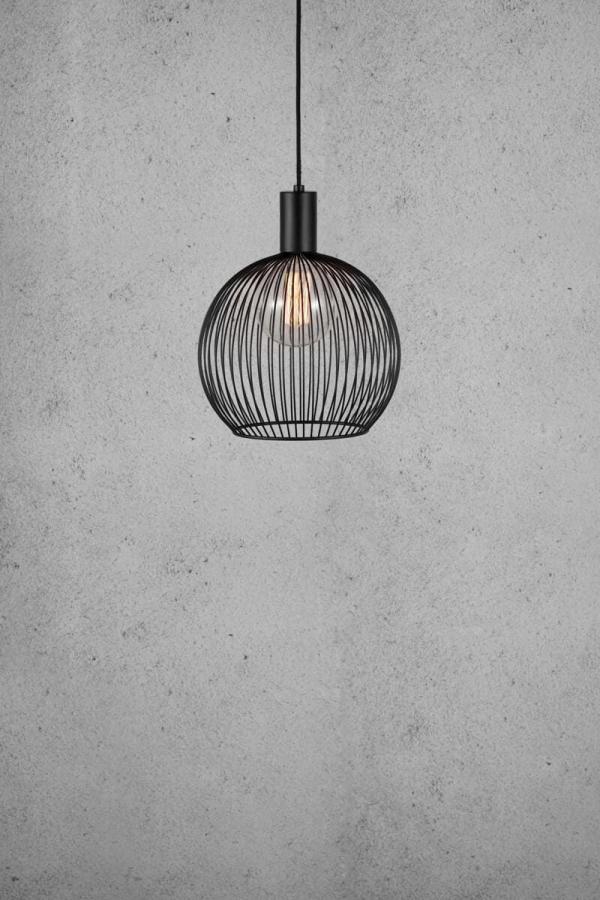 Nordlux Aver 30 Pendelleuchte, E27, 60W, schwarz (84243003)