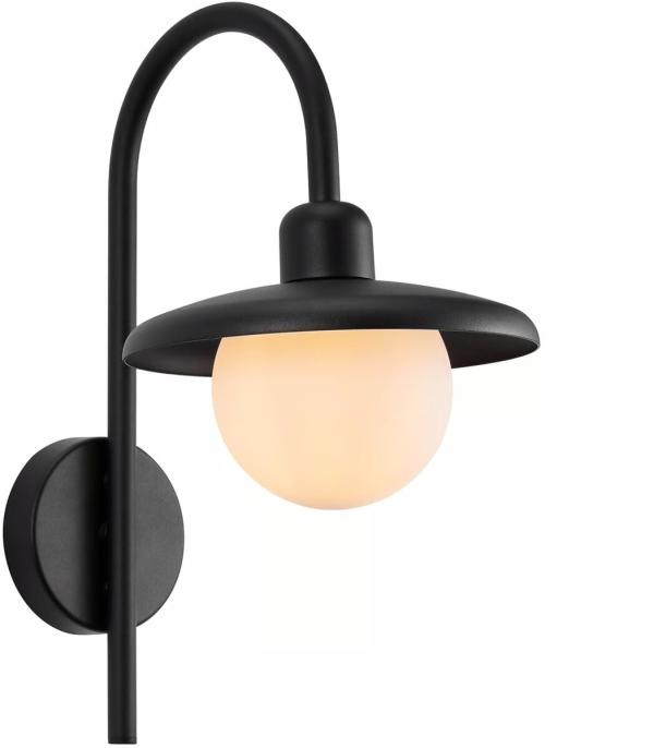 ARDEBO.de Nordlux Berlo Wandleuchte, E27, 10W, schwarz (2418191003)