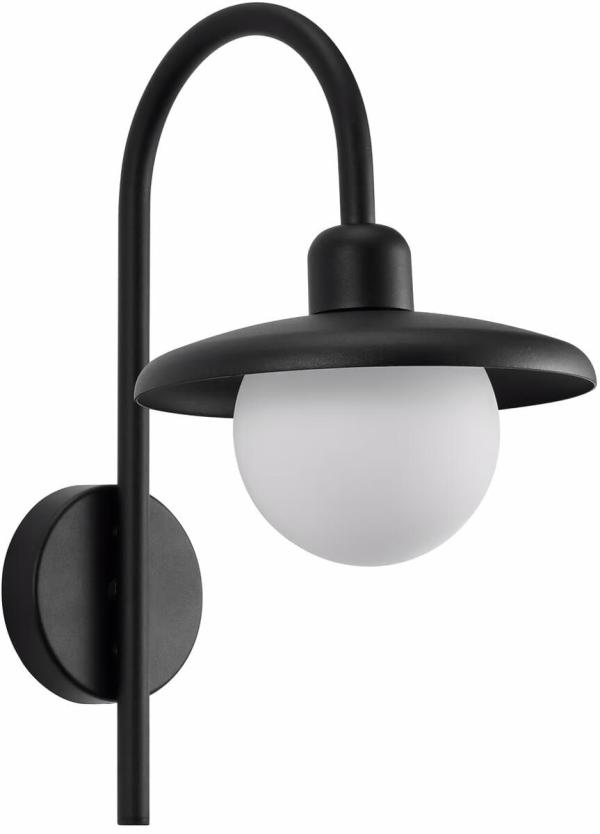 Nordlux Berlo Wandleuchte, E27, 10W, schwarz (2418191003)