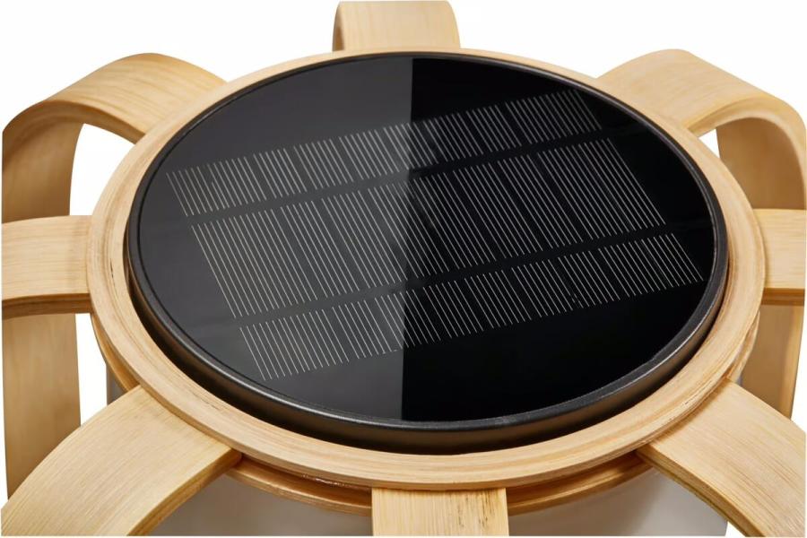 Nordlux Bob Solar Akkuleuchte, IP44, 3,5W, 300lm, 2700K, braun (2118085062)