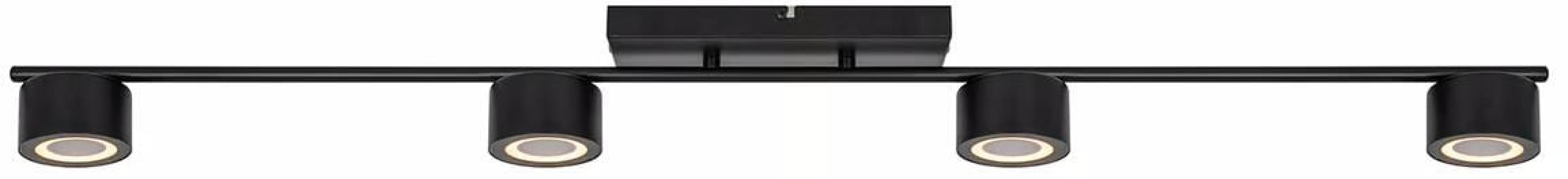 Nordlux Clyde 4-Rail Spotlight, 16W, 350lm, 2700K, schwarz (2213530103)