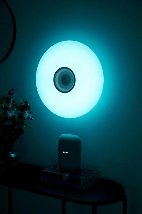 Nordlux Djay Smart Colour Deckenleuchte, 21W, 2200lm, 6500K, weiß (2110886101)