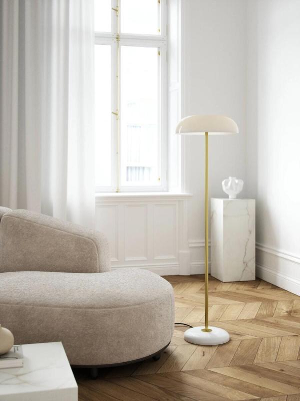 Nordlux Glossy Stehlampe, E14, 3x25W, weiß (2220344001)