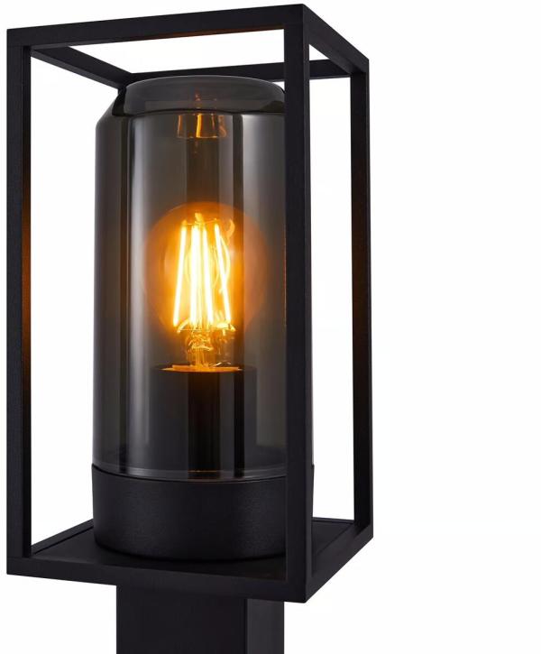 Nordlux Griffin Pollerleuchte, E27, 15W, rauchfarben (2218158047)