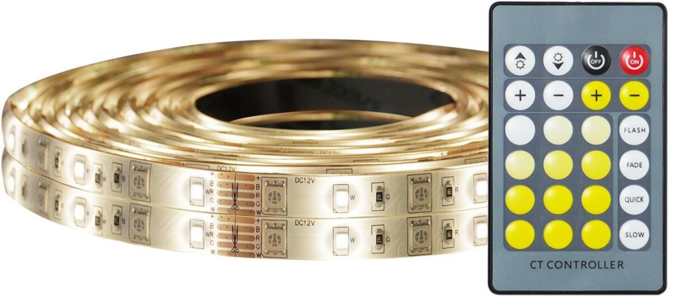 ARDEBO.de Nordlux Led Strip Effektleuchte, 2x5 Meter, IP44, 2450L, 2700-6000K, 32W, weiß (2210379901)