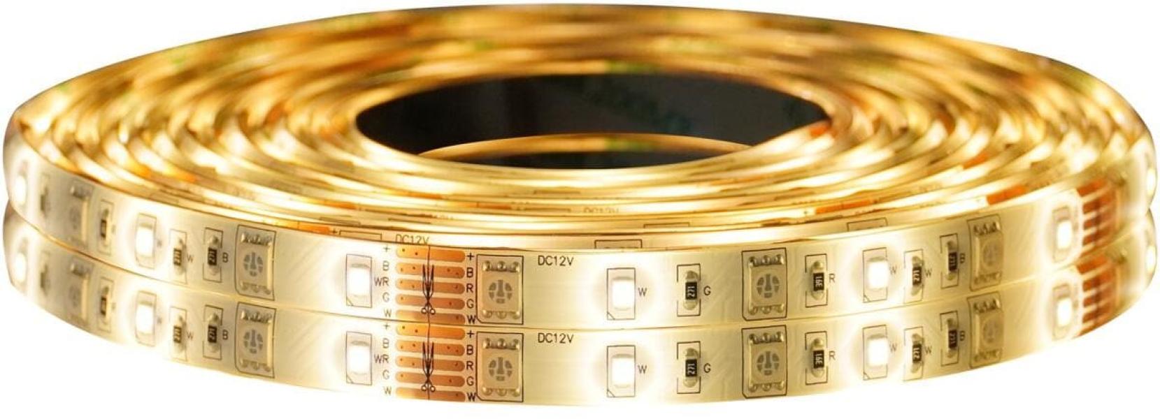 Nordlux Led Strip Effektleuchte, 2x 5 Meter, IP20, 2350L, 2700K, 31W, weiß (2210339901)