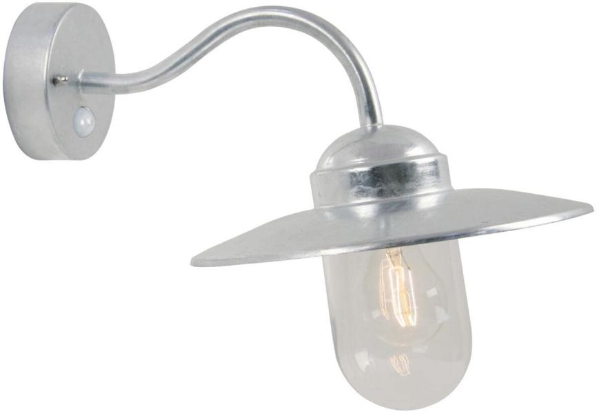 ARDEBO.de Nordlux Luxembourg Wandleuchte, mit Sensor, E27, IP54, dimmbar, verzinkt (22661031)