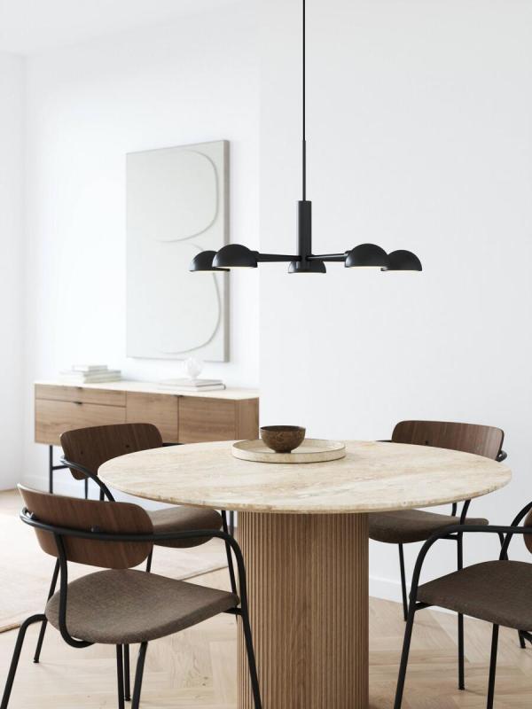 Nordlux Nomi Pendelleuchte, E14, IP20, dimmbar, schwarz (2220163003)