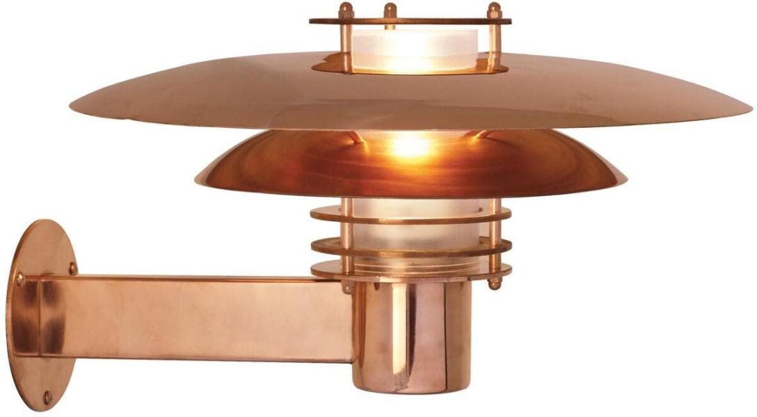 ARDEBO.de Nordlux Phoenix Wandleuchte, E27, IP54, dimmbar, kupfer (24381030)