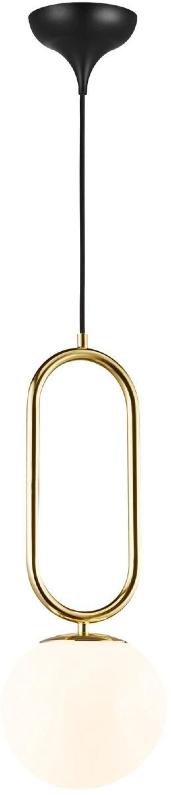 ARDEBO.de Nordlux Shapes 27 Pendelleuchte, E27, IP20, 15W, dimmbar, Glasschirm, messing (2120023035)