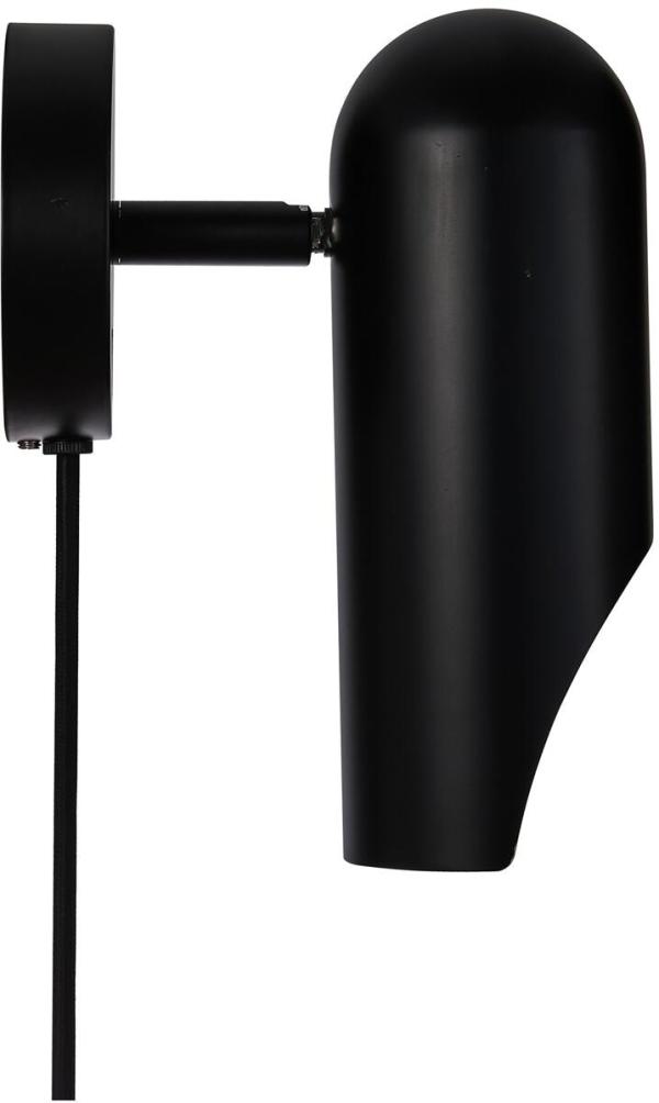 Nordlux Wandleuchte Rochelle Wandleuchtes, GU10, IP20, 8W, schwarz (2320301003)