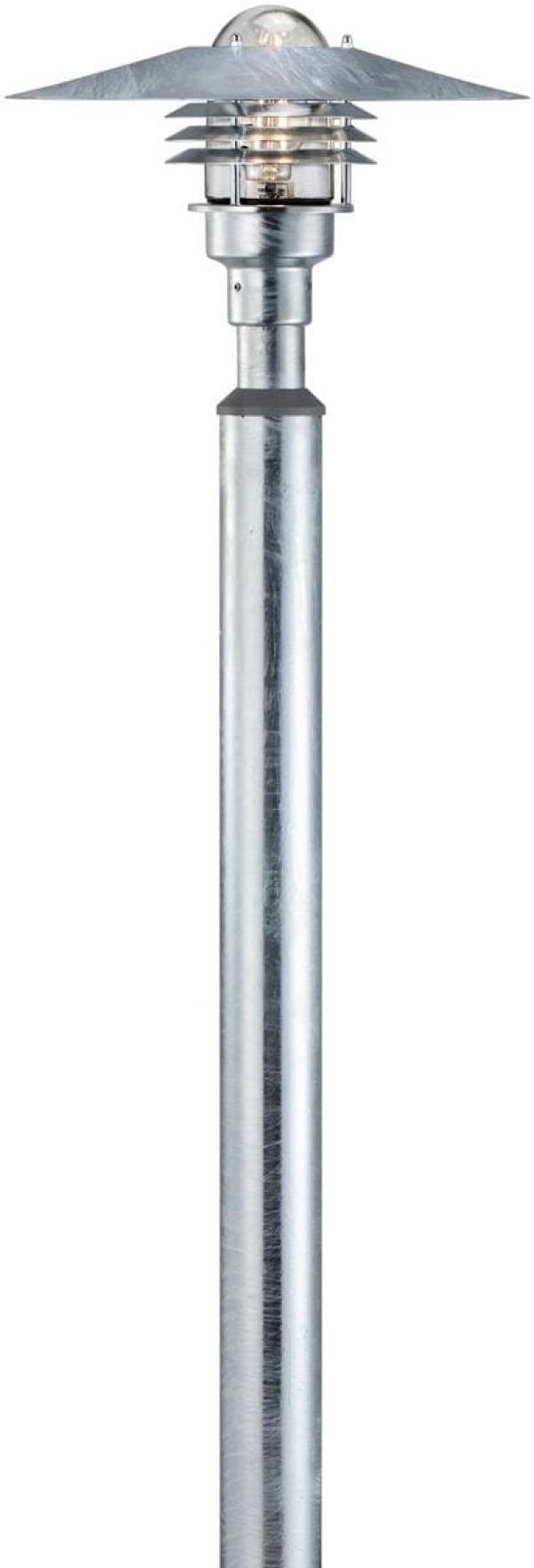 ARDEBO.de Nordlux Vejers 2M Pollerleuchte, E27, IP54, 60W, höhenverstellbar 1300-200mm, verzinkt (25168031)