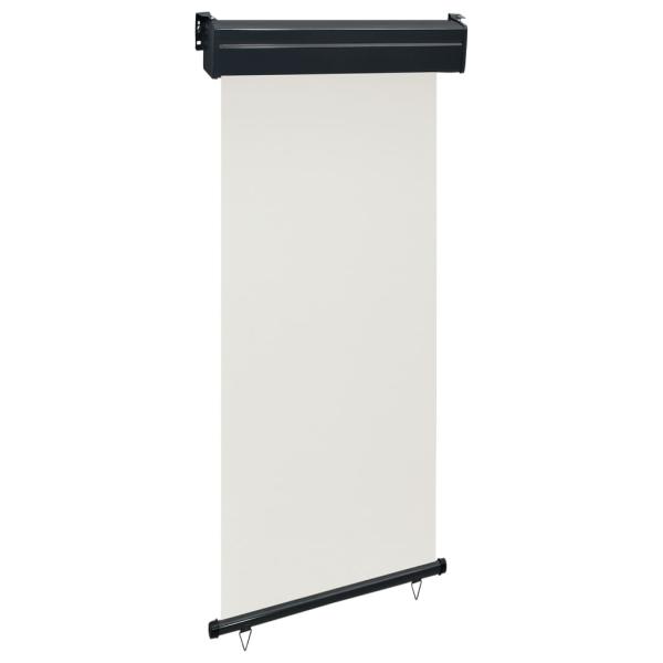 ARDEBO.de - Balkon-Seitenmarkise 105x250 cm Creme