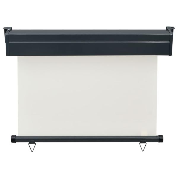 Balkon-Seitenmarkise 105x250 cm Creme