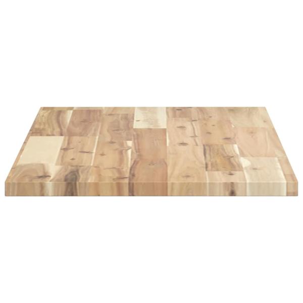 Schweberegal 80x40x2 cm Massivholz Akazie Unbehandelt