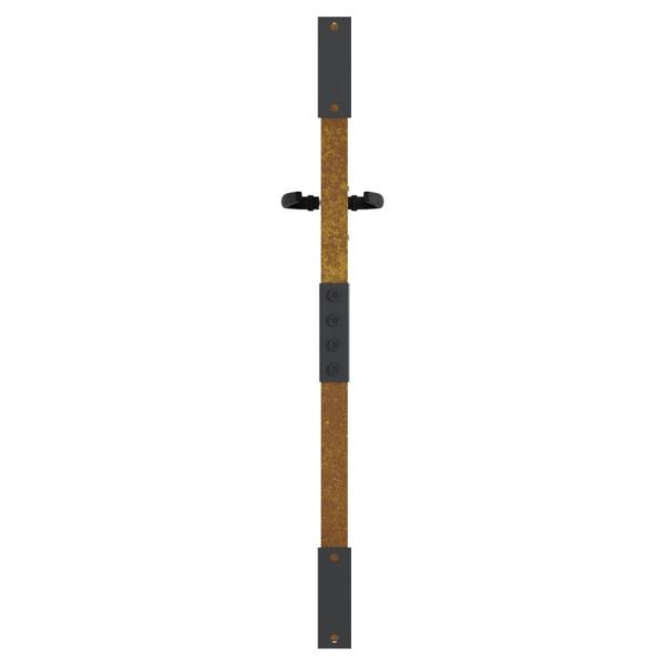 Gartentor 85x75 cm Cortenstahl