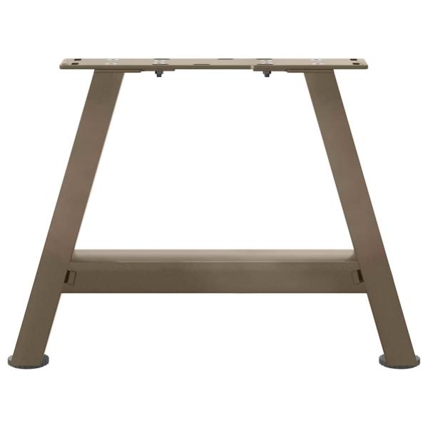Couchtischbeine A-Form 2 Stk. 40x(30-31) cm Stahl