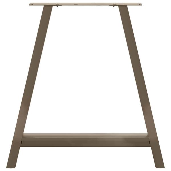 Couchtischbeine A-Form 2 Stk. 70x(72-73) cm Stahl