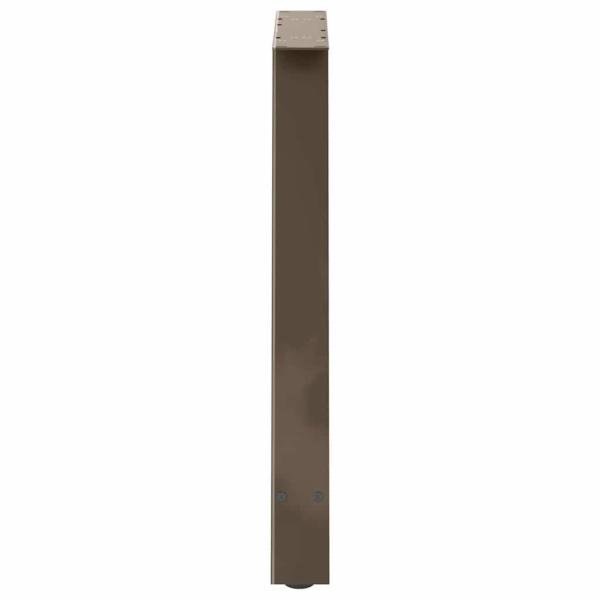 Couchtischbeine A-Form 2 Stk. 70x(72-73) cm Stahl