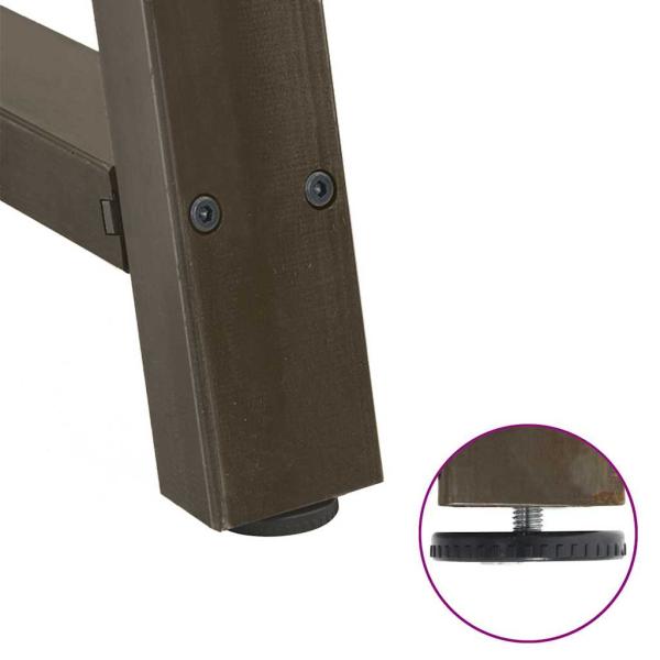 Couchtischbeine A-Form 2 Stk. 70x(72-73) cm Stahl