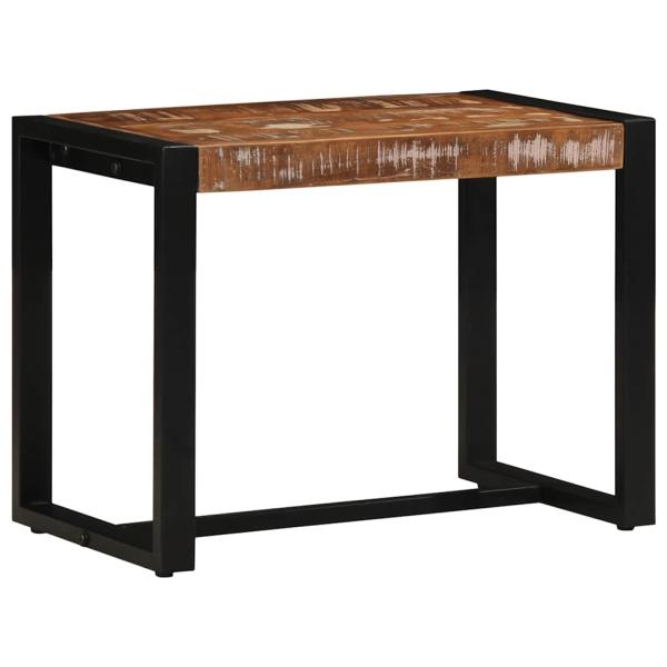 Bank Mehrfarbig 60x35x45 cm Massivholz Altholz