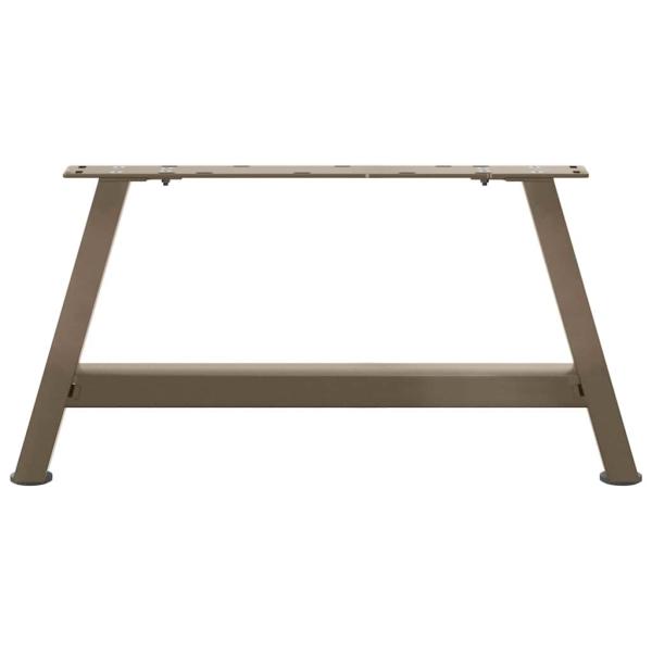 Couchtischbeine A-Form 2 Stk. 70x(30-31) cm Stahl