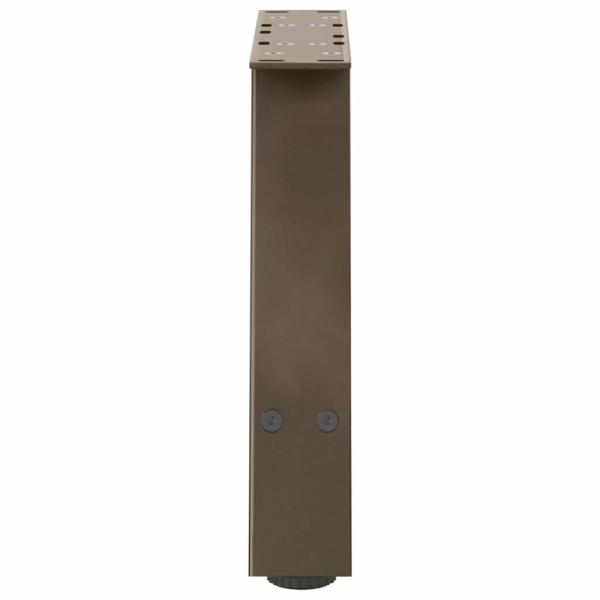 Couchtischbeine A-Form 2 Stk. 50x(30-31) cm Stahl