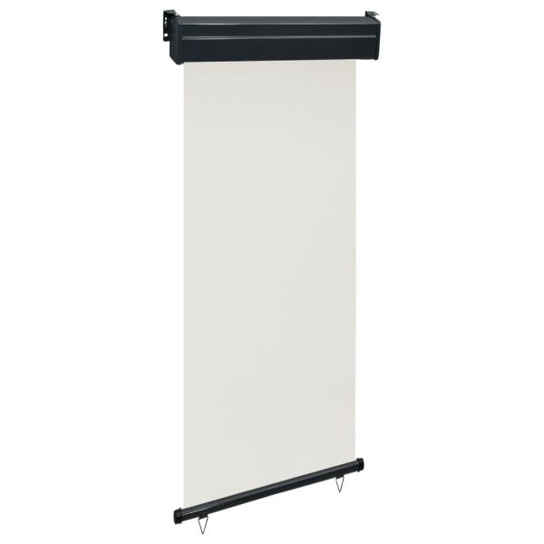 ARDEBO.de - Balkon-Seitenmarkise 85x250 cm Creme