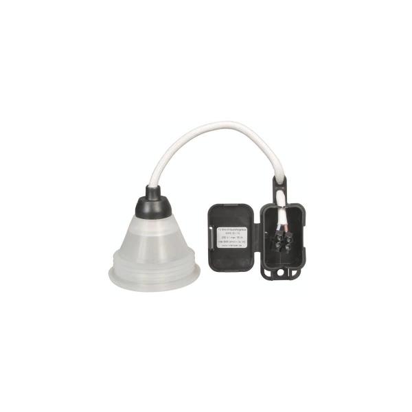 ARDEBO.de Bachmann Silikon Einbaustrahler- gehäuse Serie 1000 GU10 230V, weiß (924.350)