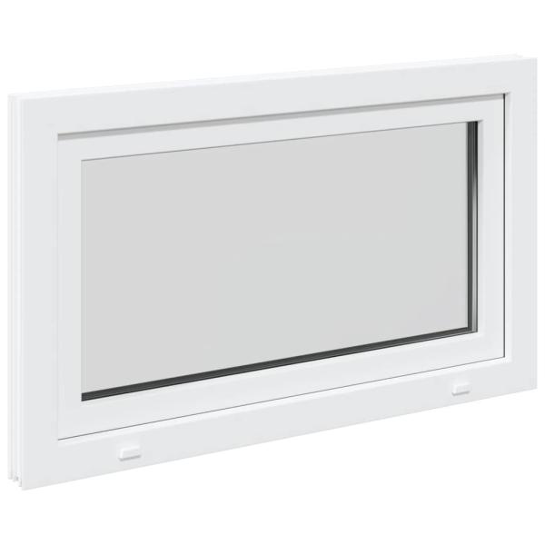 Kellerfenster RISOR 100x60 cm Dreh Kipp DIN Links Weiß