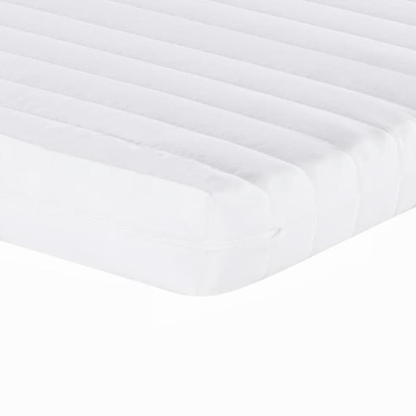 Tagesbett Ausziehbar mit Matratzen Hellgrau 90x190 cm Samt