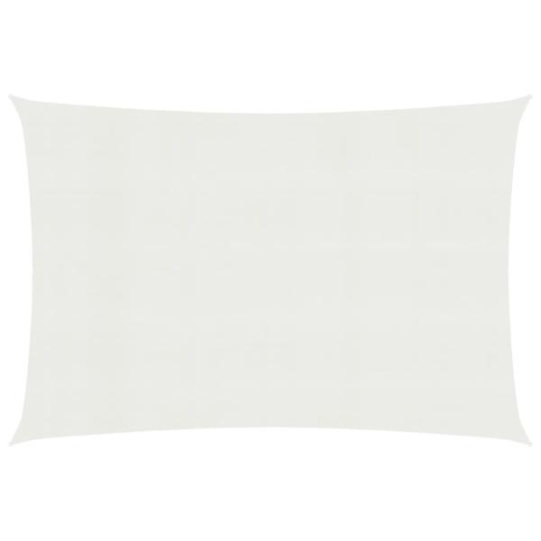 ARDEBO.de - Sonnensegel 160 g/m² Weiß 2x3 m HDPE