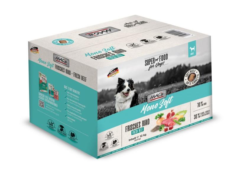 ARDEBO.de MACs Dog Mono Soft Frisches Rind 12 kg