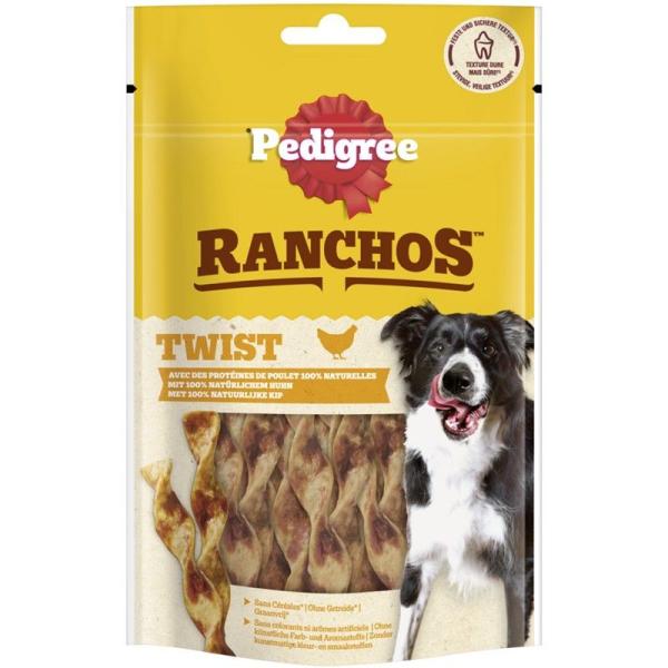 ARDEBO.de Pedigree Ranchos Twist mit Huhn 60g