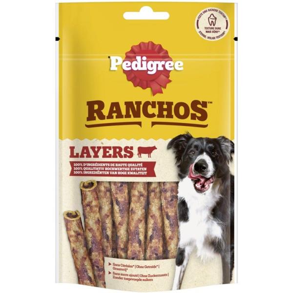 ARDEBO.de Pedigree Ranchos Layers mit Rind 60g