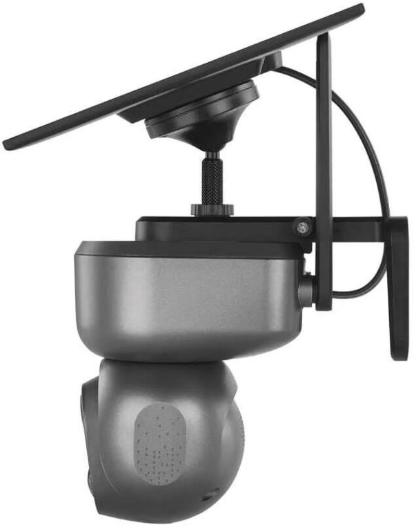 EMOS H4058 GoSmart rotierende Outdoor IP-Kamera, 4G/LTE, IP-6000, OWL, grau (3024040580)