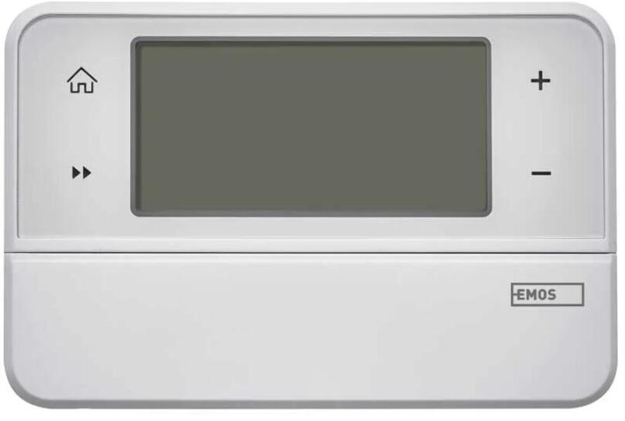 EMOS P5606OT OpenTherm Raumthermostat, programmierbar, verkabelt, weiß (2101208000)