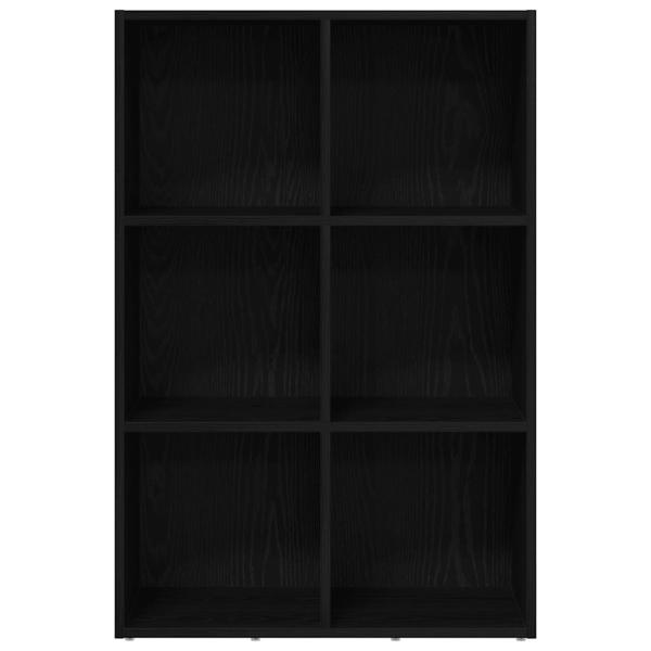 Bücherregal Braun Eichen-Optik 66x30x98 cm Holzwerkstoff