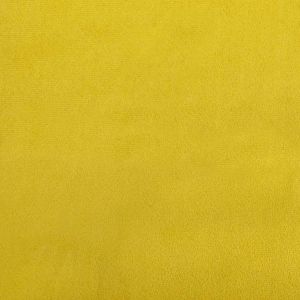 Zweisitzer-Sofa Gelb 120 cm Samt