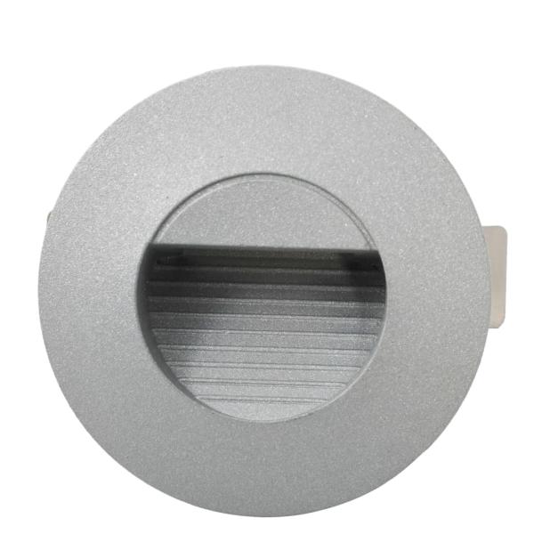 Außenwandleuchten 6 Stk. LED 5 W Silbern Rund
