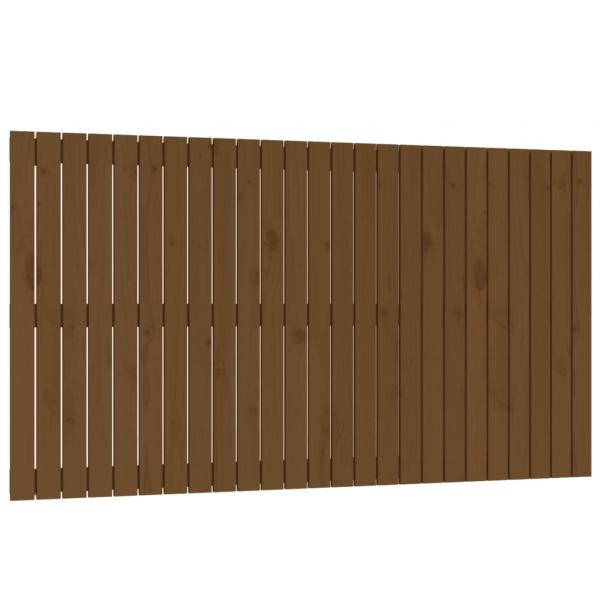 Wand-Kopfteil Honigbraun 159,5x3x90 cm Massivholz Kiefer
