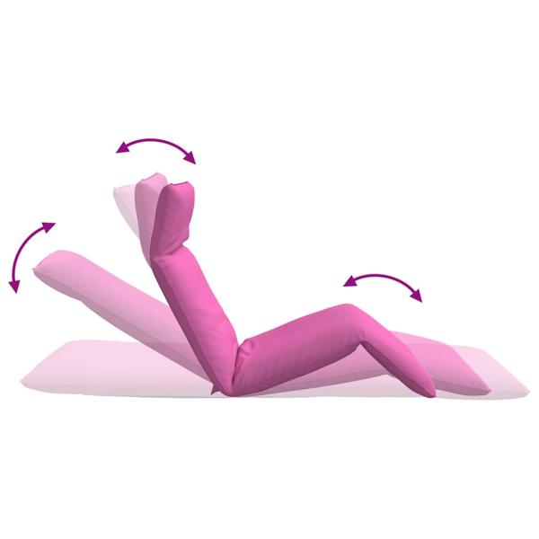 Sonnenliege Klappbar Rosa 175x54x8,5 cm Oxford-Gewebe